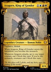 Aragorn, King of Gondor - Foil - Showcase Scrolls