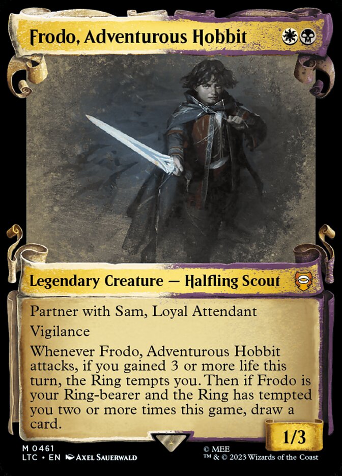 Frodo, Adventurous Hobbit - Showcase Scrolls