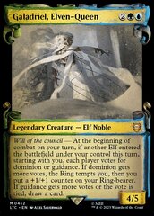 Galadriel, Elven-Queen - Foil - Showcase Scrolls