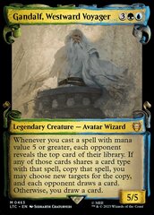 Gandalf, Westward Voyager - Foil - Showcase Scrolls