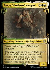 Merry, Warden of Isengard - Foil - Showcase Scrolls