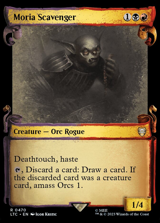 Moria Scavenger - Foil - Showcase Scrolls