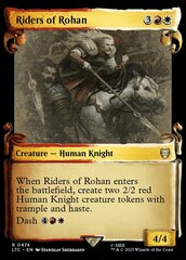 Riders of Rohan (0474) (Showcase Scrolls) - Silver Foil