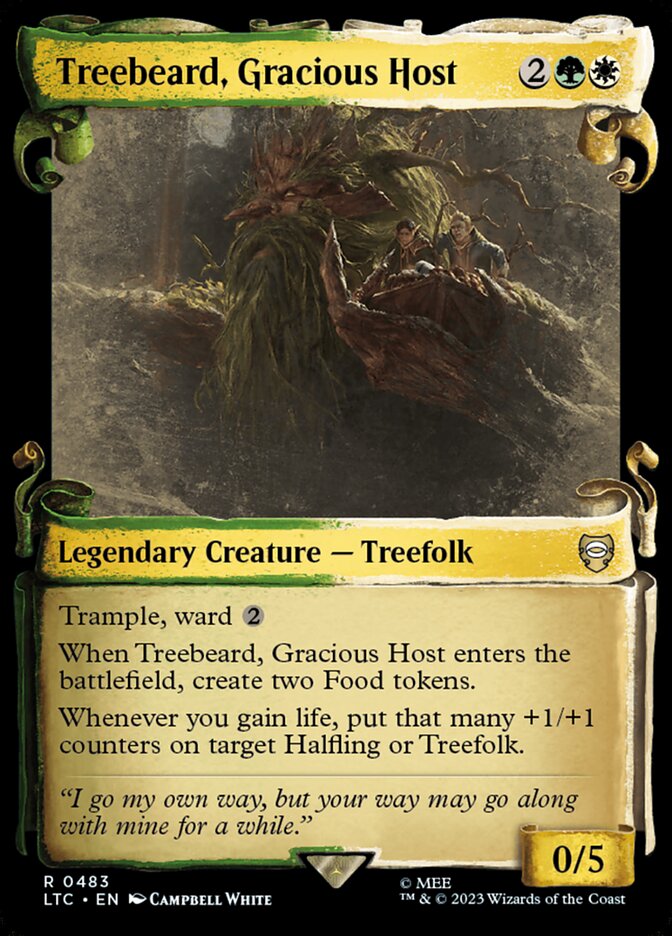 Treebeard, Gracious Host - Showcase Scrolls