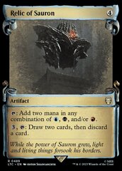 Relic of Sauron (0489) (Showcase Scrolls) - Silver Foil