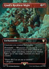 Gimli's Reckless Might - Foil - Borderless