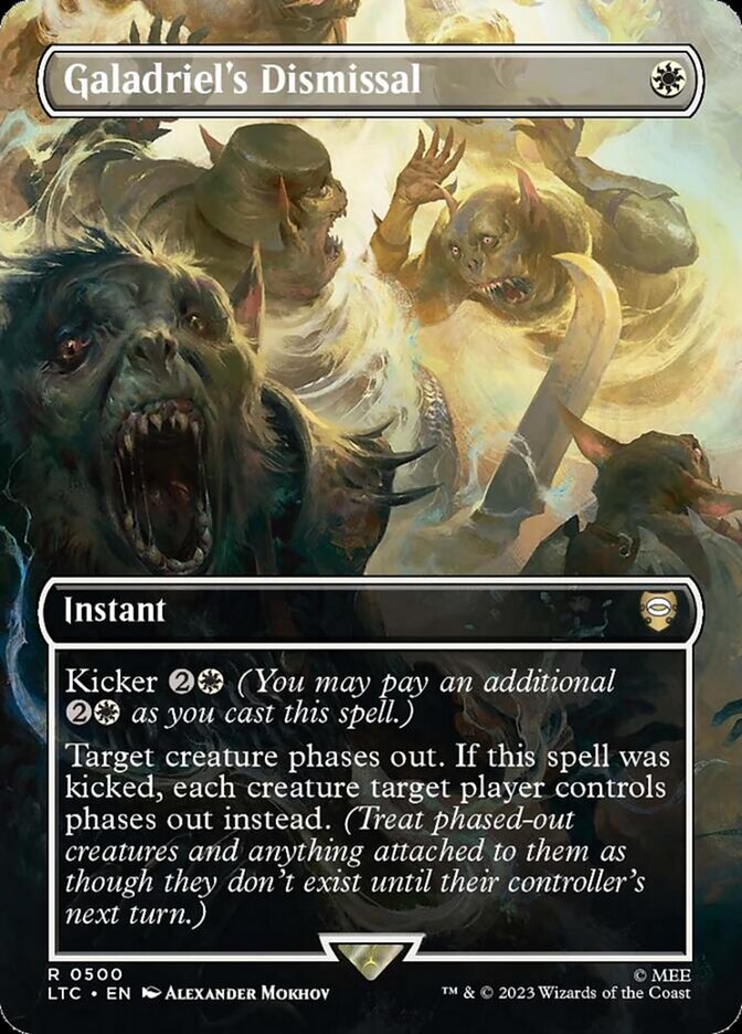 Galadriels Dismissal - Foil - Borderless