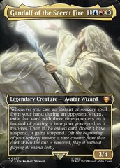 Gandalf of the Secret Fire - Borderless