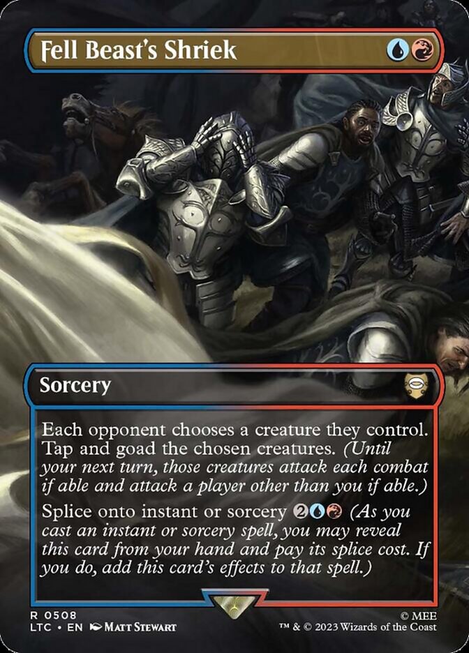 Fell Beasts Shriek - Borderless