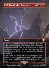 Call Forth the Tempest - Foil - Borderless