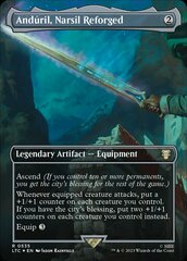 Anduril, Narsil Reforged - Surge Foil - Borderless