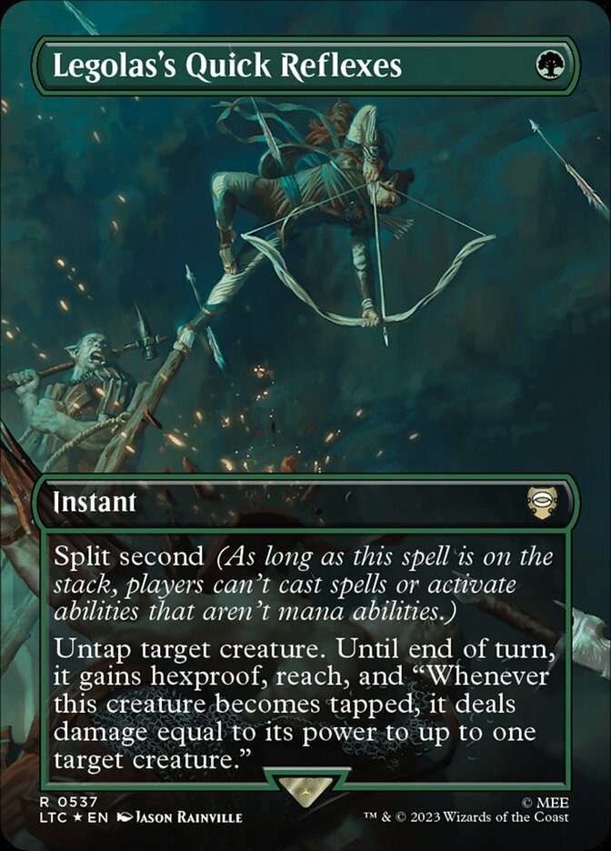 Legolass Quick Reflexes - Surge Foil - Borderless