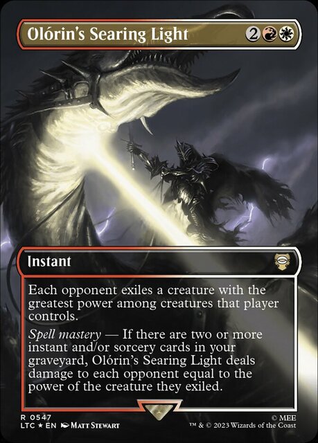 Olorins Searing Light - Surge Foil - Borderless