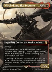 Witch-king, Sky Scourge (0555) (Borderless) - Surge Foil