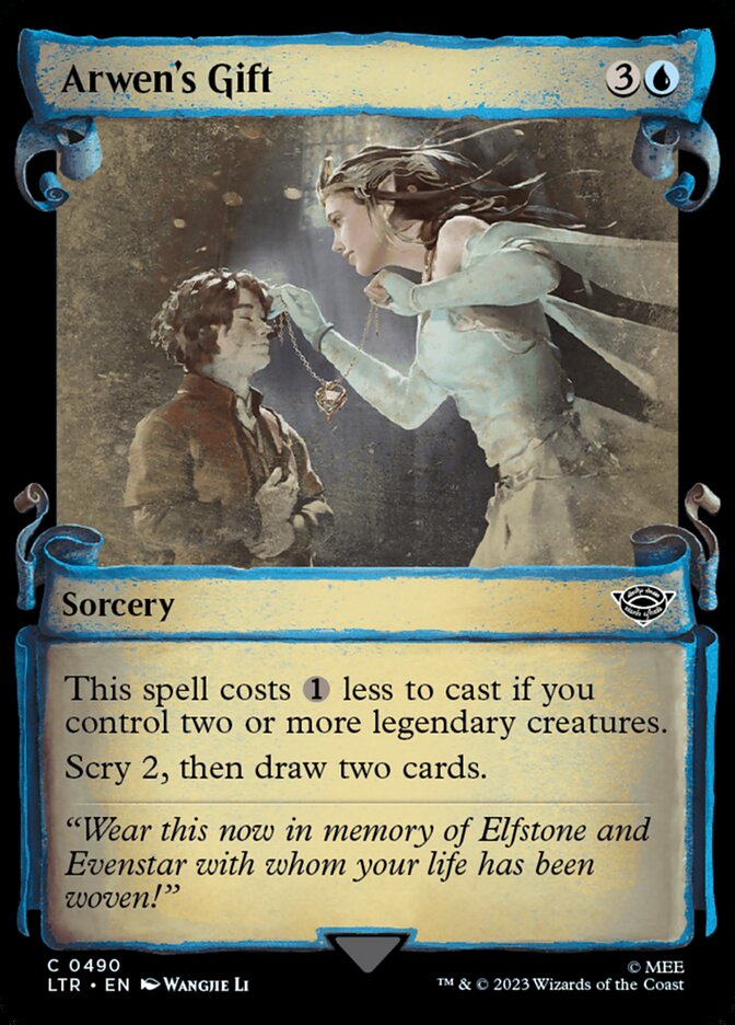 Arwens Gift - Showcase Scrolls