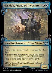 Gandalf, Friend of the Shire - Showcase Scrolls