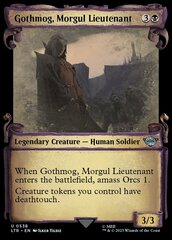 Gothmog, Morgul Lieutenant - Showcase Scrolls