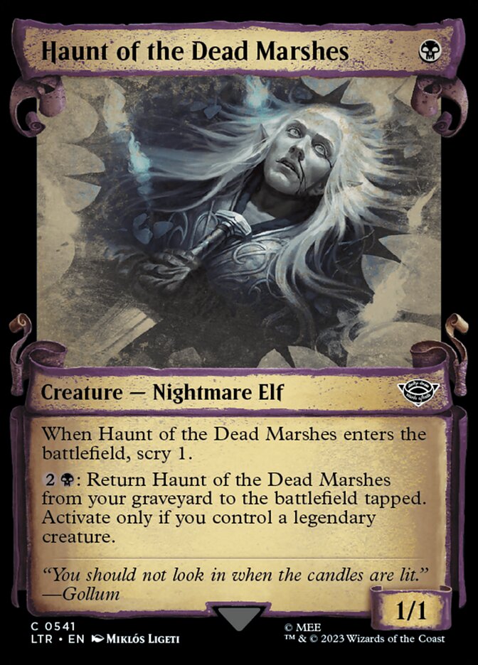 Haunt of the Dead Marshes - Showcase (Scrolls) (541)