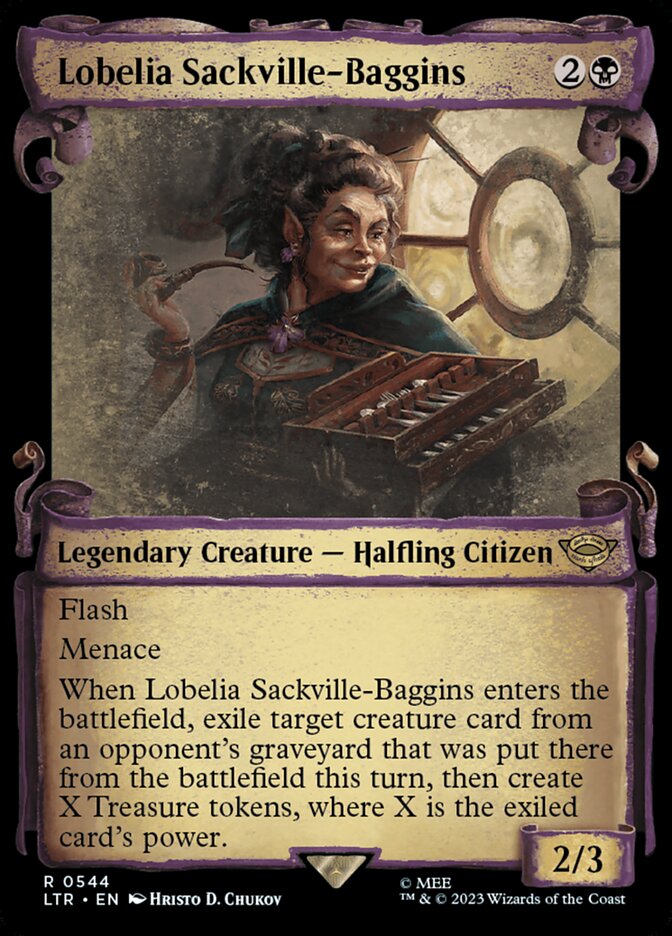 Lobelia Sackville-Baggins - Showcase Scrolls