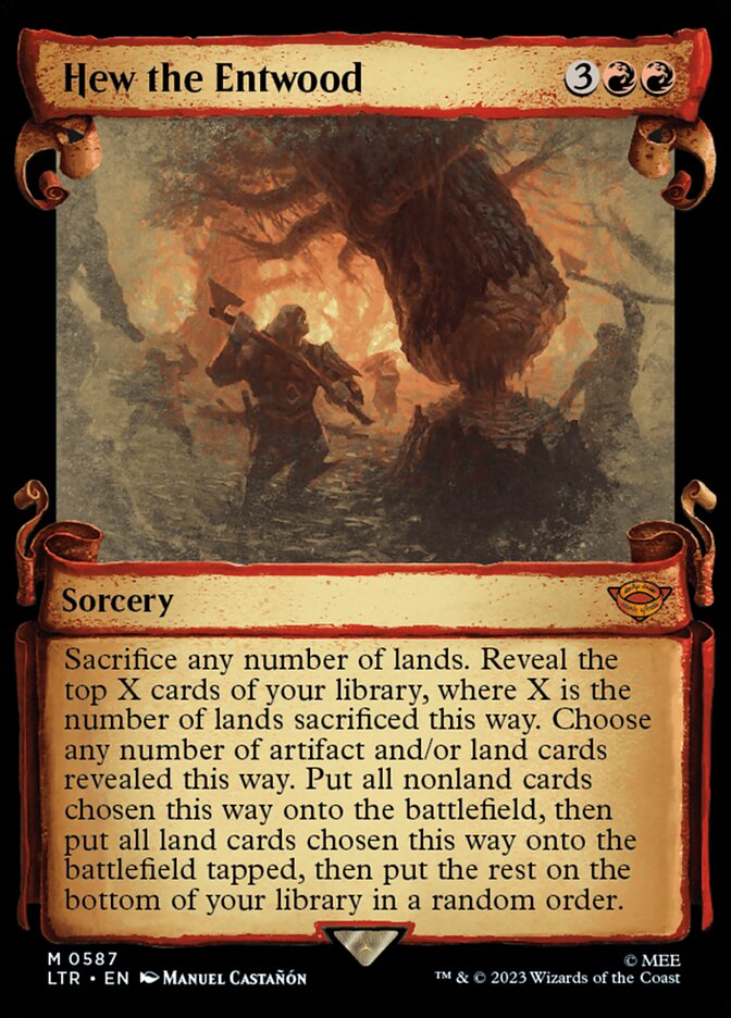 Hew the Entwood - Showcase (Scrolls) (587)