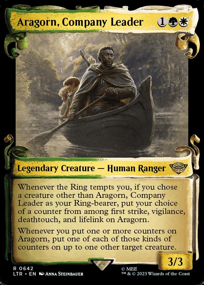 Aragorn, Company Leader - Showcase Scrolls