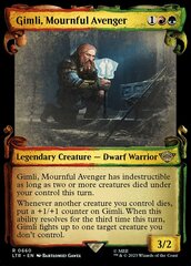 Gimli, Mournful Avenger - Showcase Scrolls