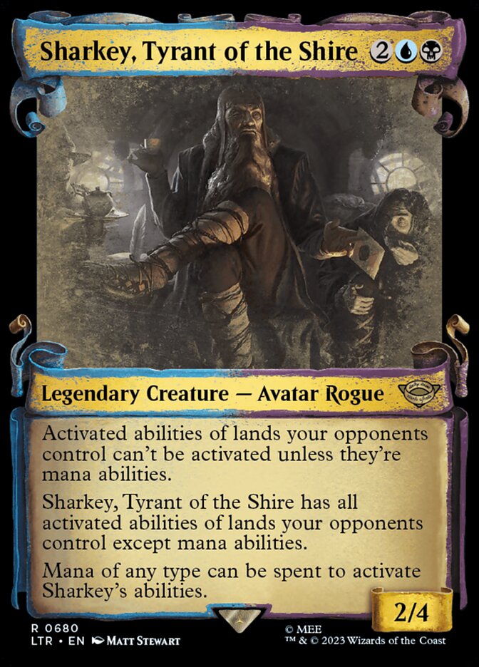 Sharkey, Tyrant of the Shire - Showcase (Scrolls) (680)