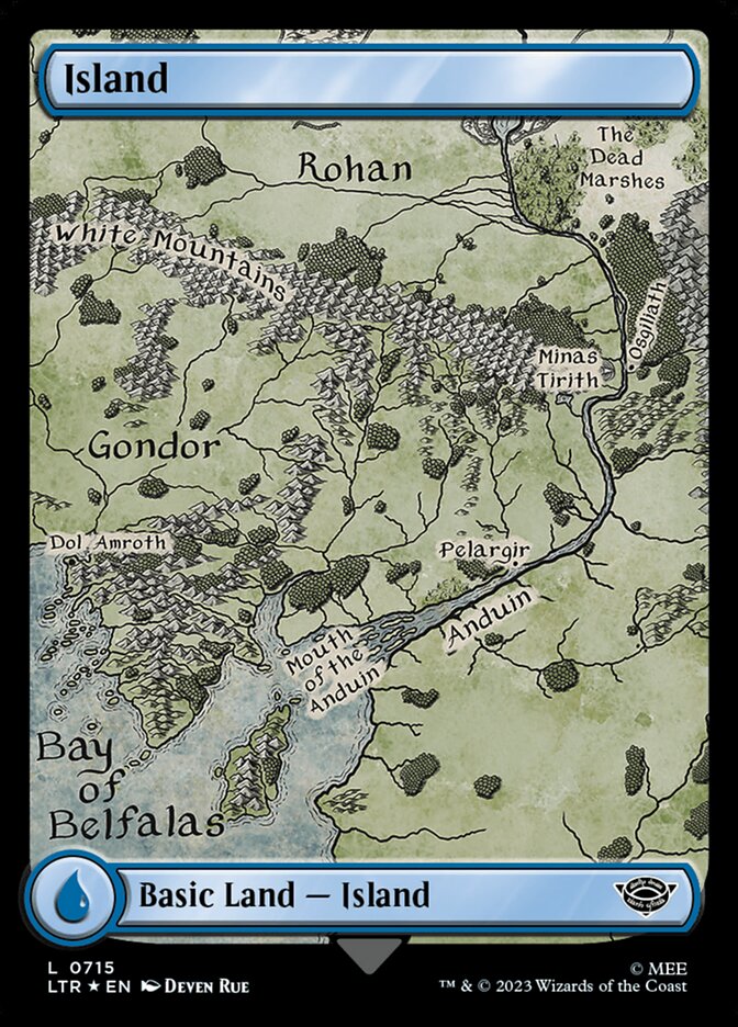 Island (0715) - Surge Foil