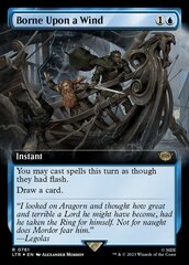 Borne Upon a Wind - Surge Foil - Extended Art