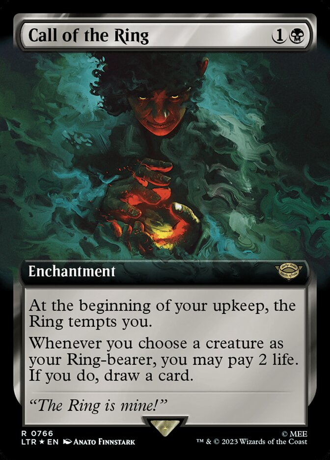 Call of the Ring ~ Extended Art - Surge Foil