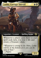 Lotho, Corrupt Shirriff - Surge Foil - Extended Art