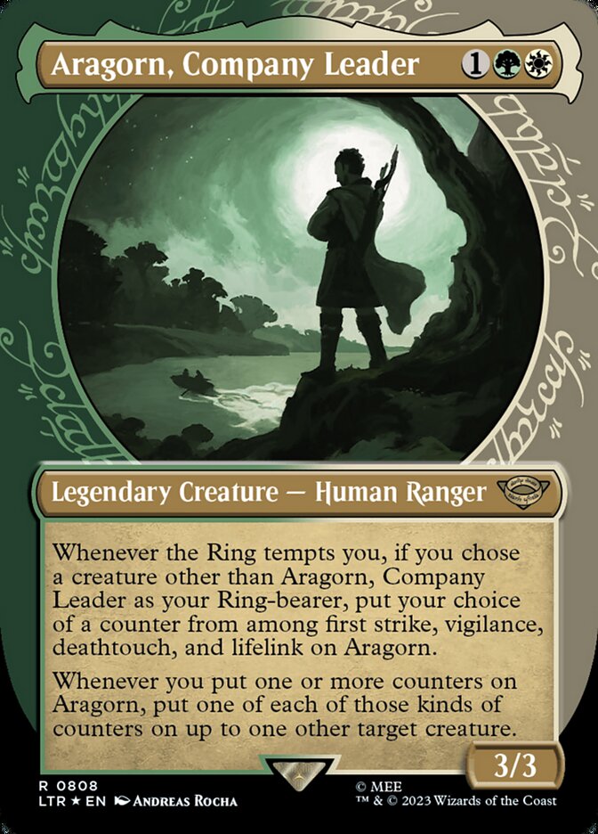 Aragorn, Company Leader - Surge Foil - Showcase