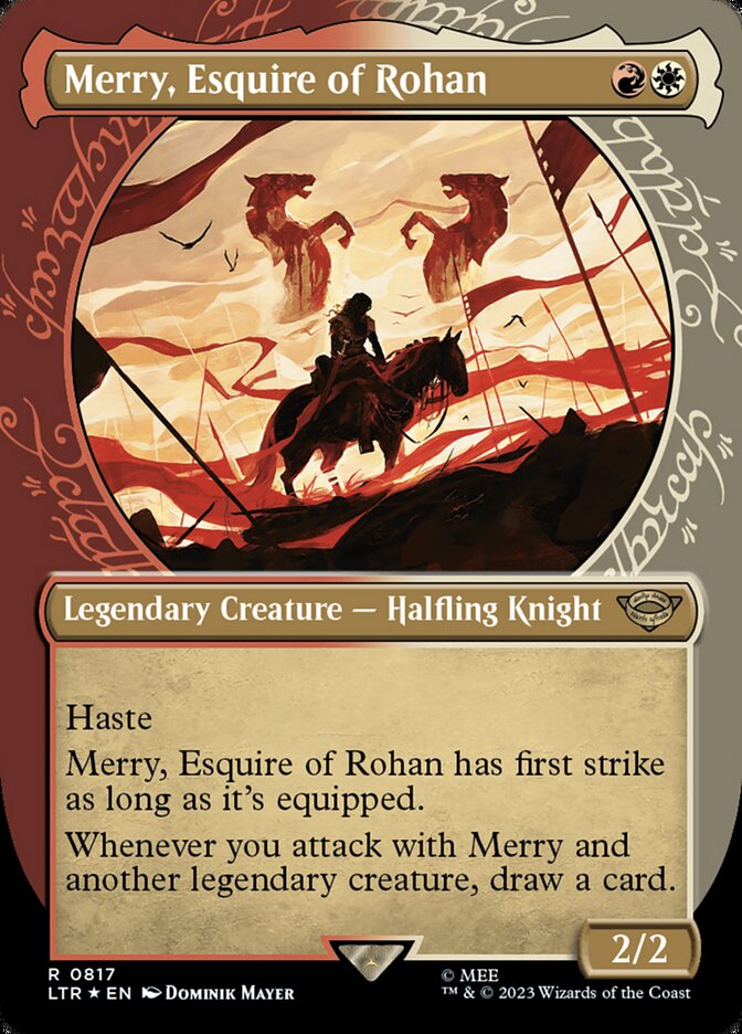 Merry, Esquire of Rohan - Surge Foil - Showcase