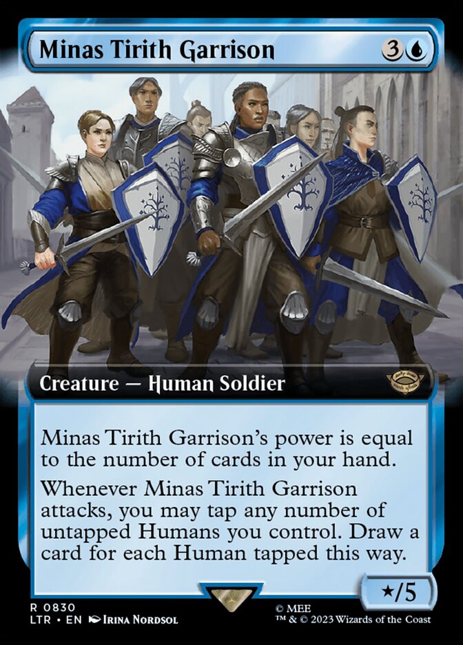 Minas Tirith Garrison - Extended Art