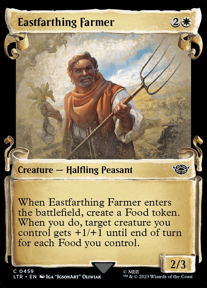 Eastfarthing Farmer - Foil - Showcase Scrolls