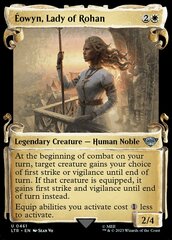 Eowyn, Lady of Rohan (0461) (Showcase Scrolls) - Silver Foil