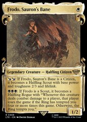 Frodo, Sauron's Bane - Foil - Showcase Scrolls