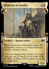 Protector of Gondor (0476) (Showcase Scrolls) - Silver Foil