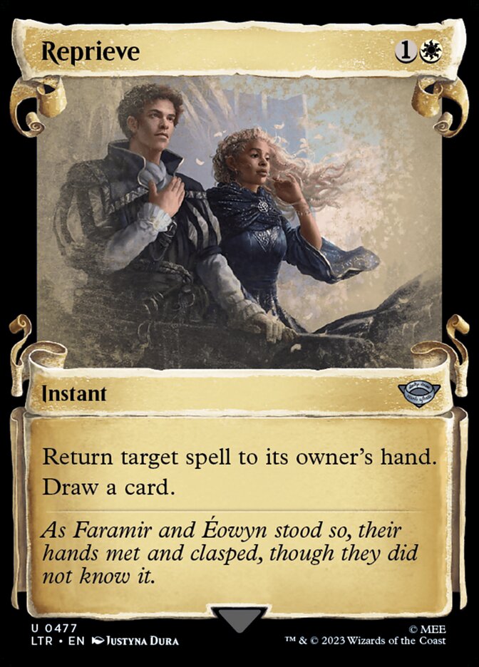 Reprieve - Foil - Showcase Scrolls
