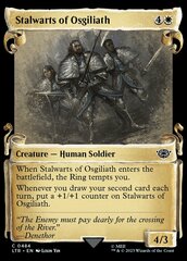 Stalwarts of Osgiliath (0484) (Showcase Scrolls) - Silver Foil