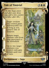 Tale of Tinuviel (0485) (Showcase Scrolls) - Silver Foil