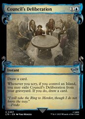 Council's Deliberation - Foil - Showcase Scrolls