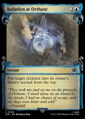 Isolation at Orthanc (0508) (Showcase Scrolls) - Silver Foil