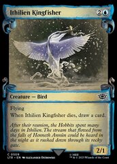 Ithilien Kingfisher - Foil - Showcase Scrolls