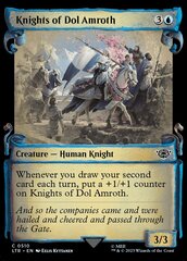 Knights of Dol Amroth (0510) (Showcase Scrolls) - Silver Foil