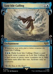 Lost Isle Calling - Foil - Showcase Scrolls