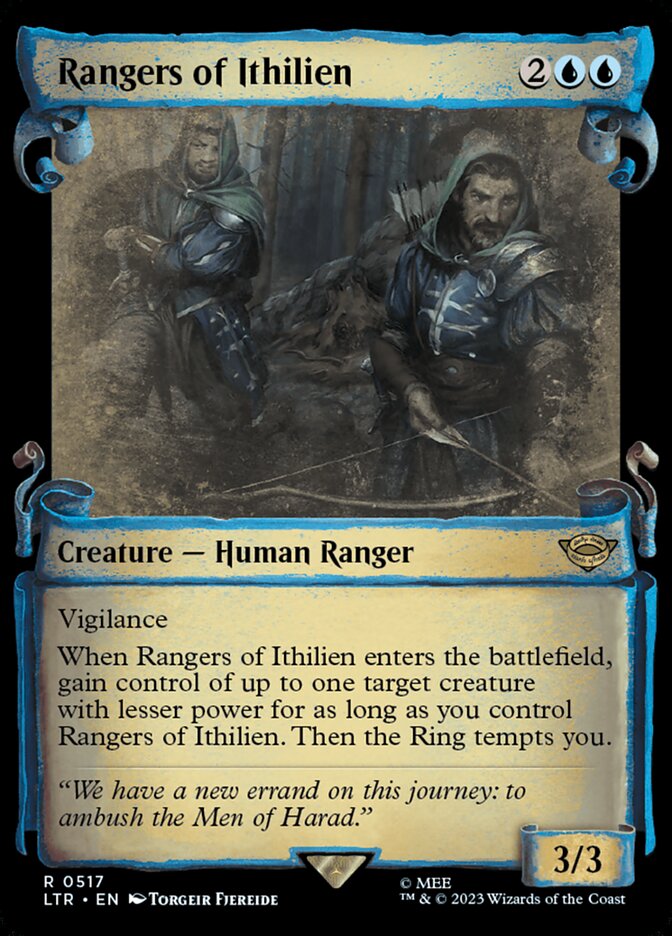 Rangers of Ithilien - Foil - Showcase Scrolls