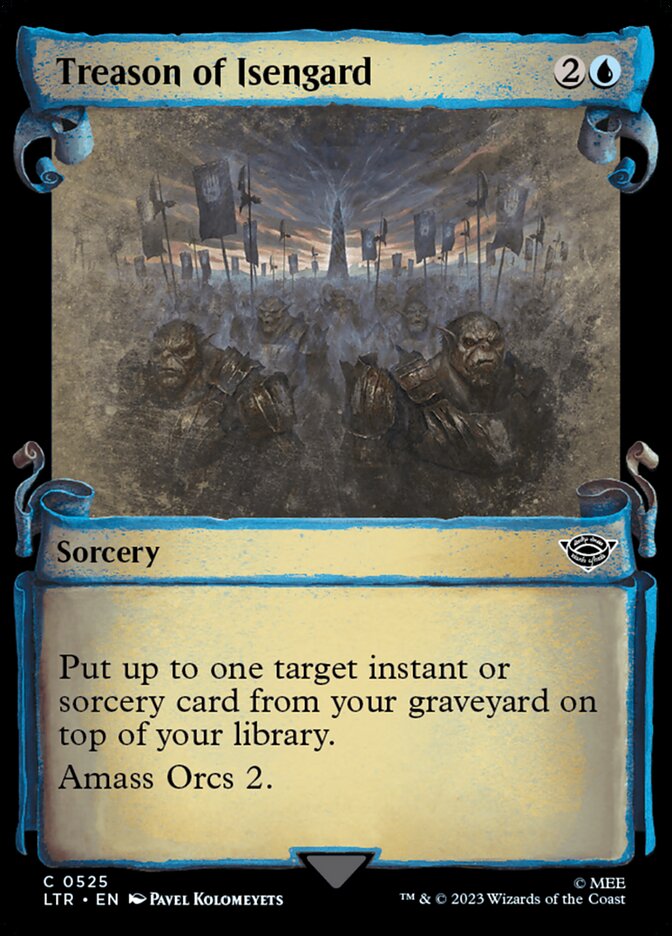 Treason of Isengard - Foil - Showcase Scrolls