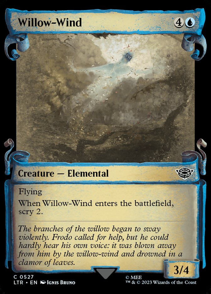 Willow-Wind - Foil - Showcase Scrolls