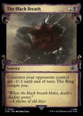 The Black Breath - Foil - Showcase Scrolls